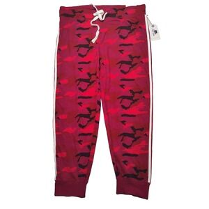REFLEX Of California Women 3XL Red Camo Pull-On Jogger Sweatpants NEW